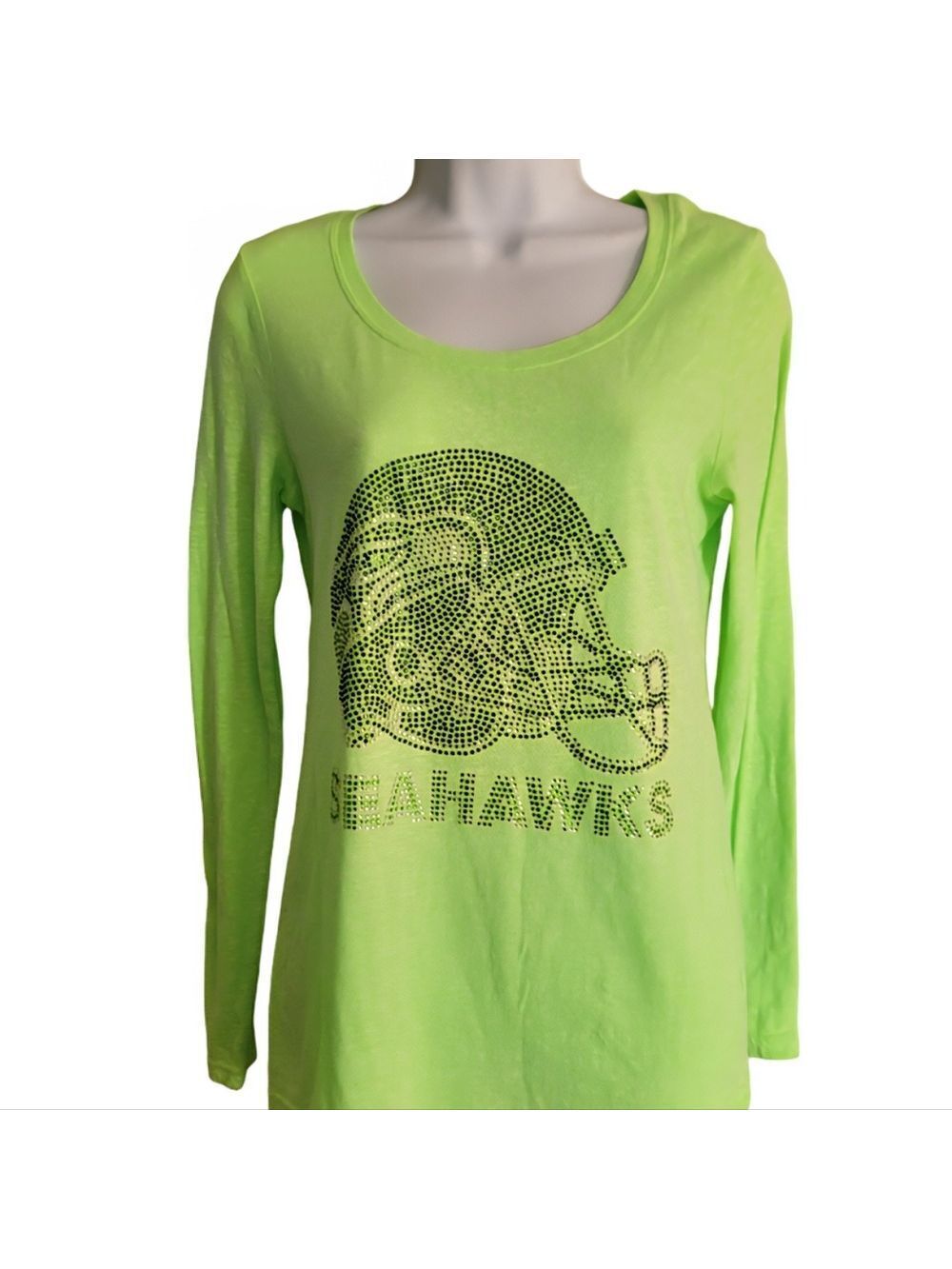 Seattle Seahawks Long Sleeve Top Medium No Boundaries